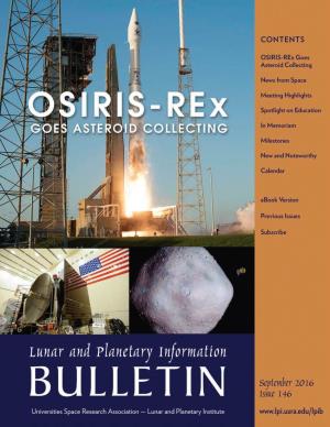 OSIRIS-Rex Goes Asteroid Collecting