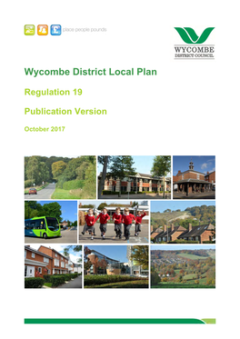 Wycombe District Local Plan (Regulation 19) Publication Version