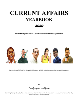 Current Affairs Yearbook 2020