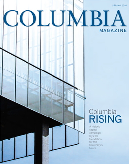 Spring 2014 Columbia Magazine