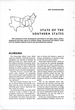 State of the Soutern States
