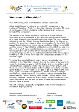 Welcome to Oberstdorf