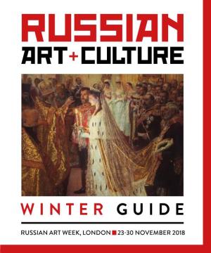 Russian Art+ Culture