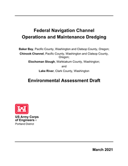 Washington Side Channels Environmental Assessment 2020