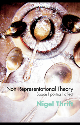 Non-Representational Theory