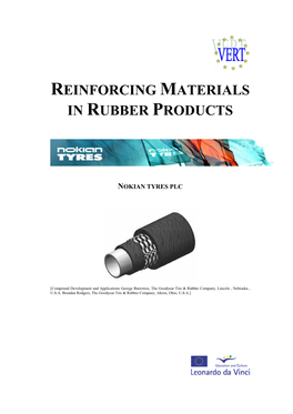 Reinforcing Materials in Rubber Products