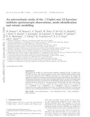 An Asteroseismic Study of the Beta Cephei Star 12 Lacertae: Multisite