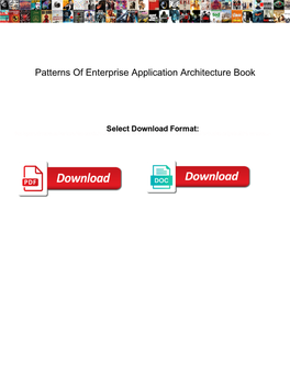 Patterns-Of-Enterprise-Application-Architecture-Book.Pdf