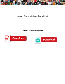 Japan Prime Minister Term Limit