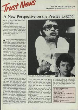 A New Perspective on the Presley Legend