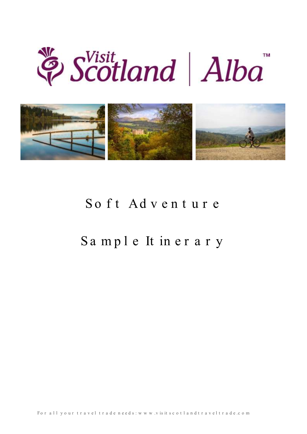 Soft Adventure Sample Itinerary