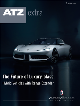 The Future of Luxury-Class Hybrid Vehicles with Range Extender Hybrid Vehicles