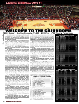 Welcome to the Cajundome