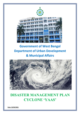 Disaster Management Plan Cyclone 'Yaas'