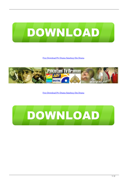 Free Download Ptv Drama Sunehray Din Drama