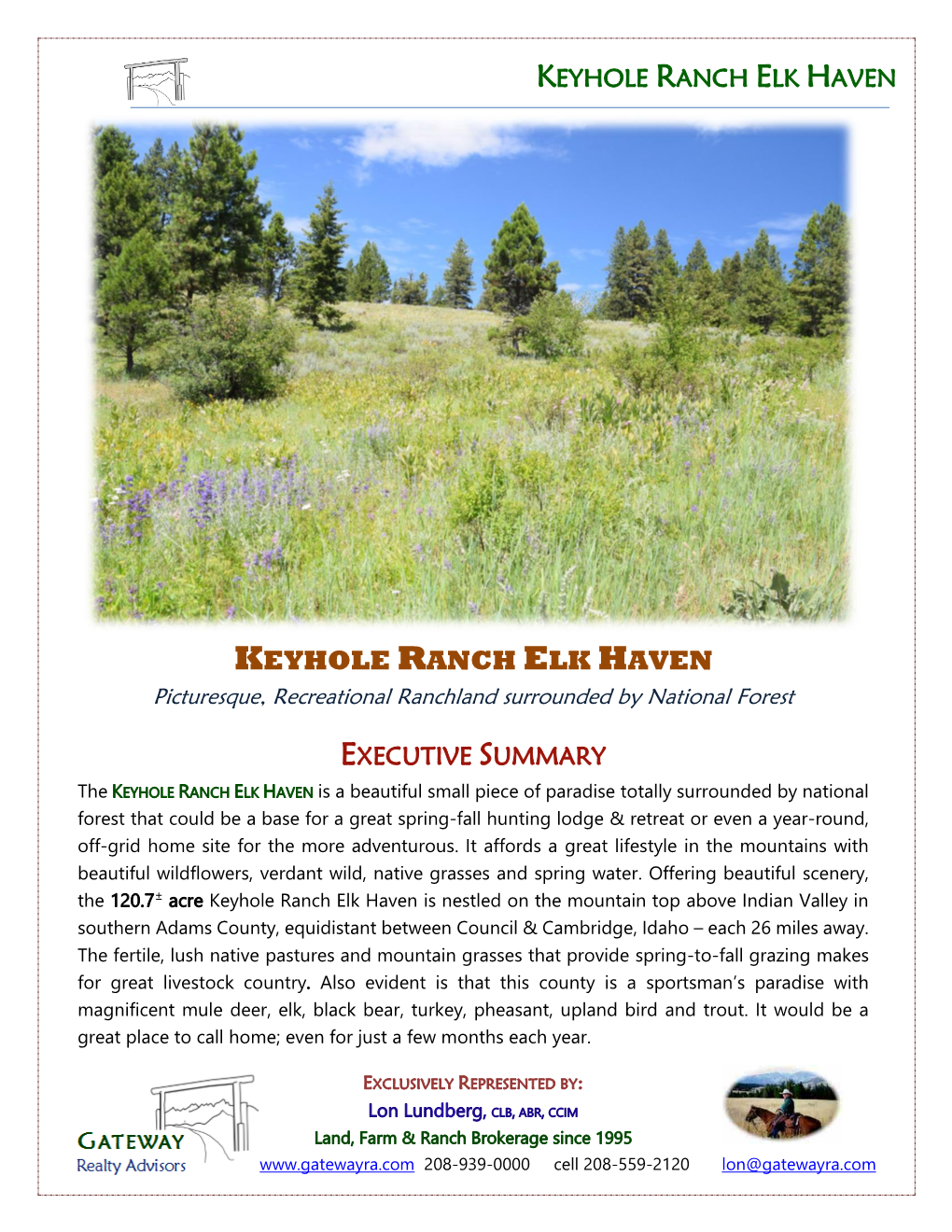 Keyhole Ranch Elk Haven
