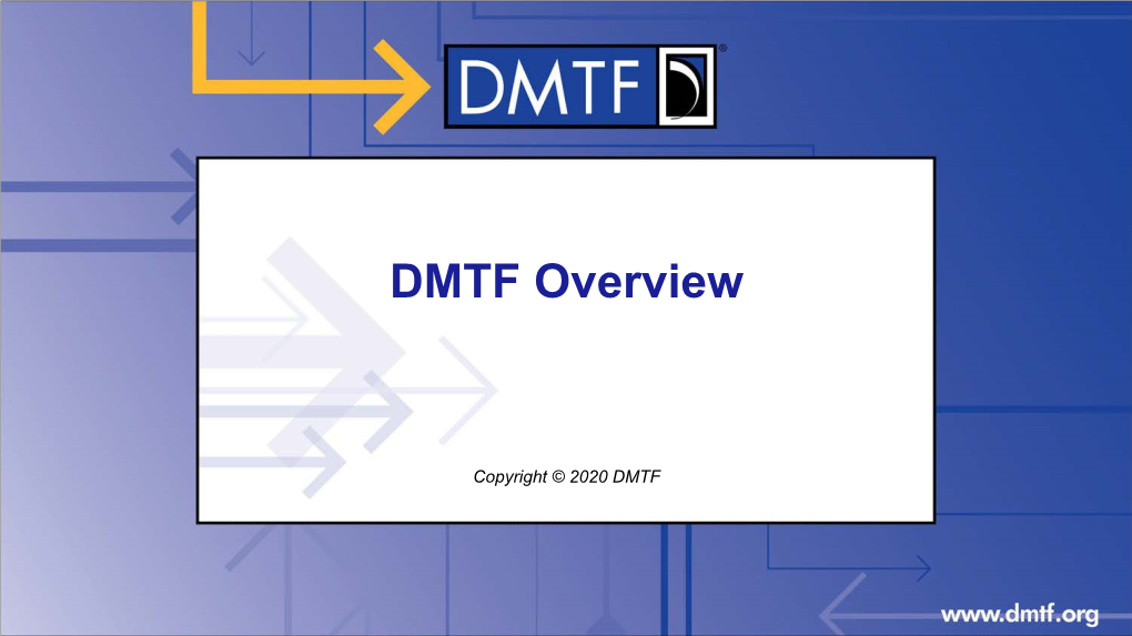 DMTF Overview