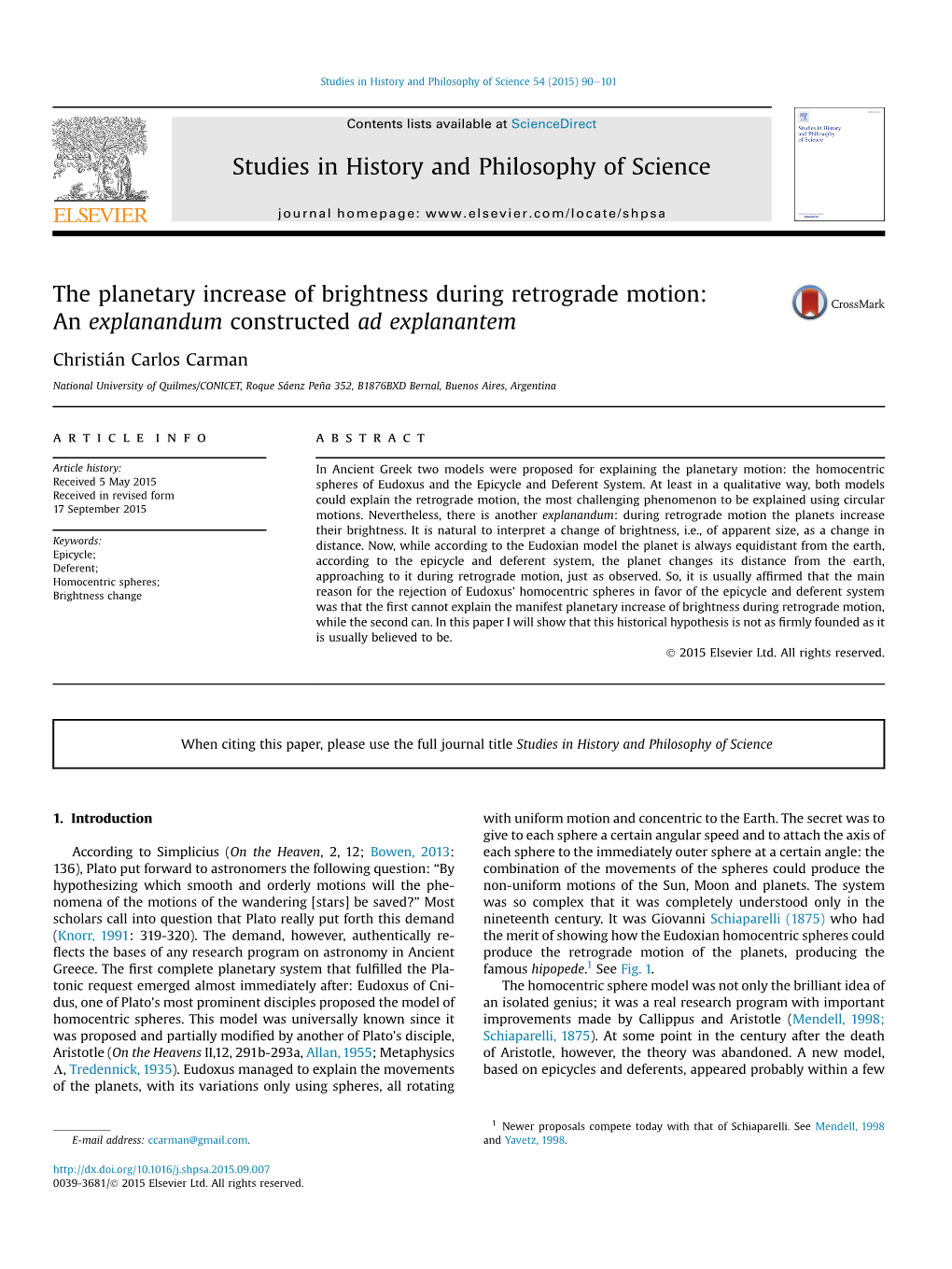 The Planetary Increase of Brightness During Retrograde Motion: an Explanandum Constructed Ad Explanantem