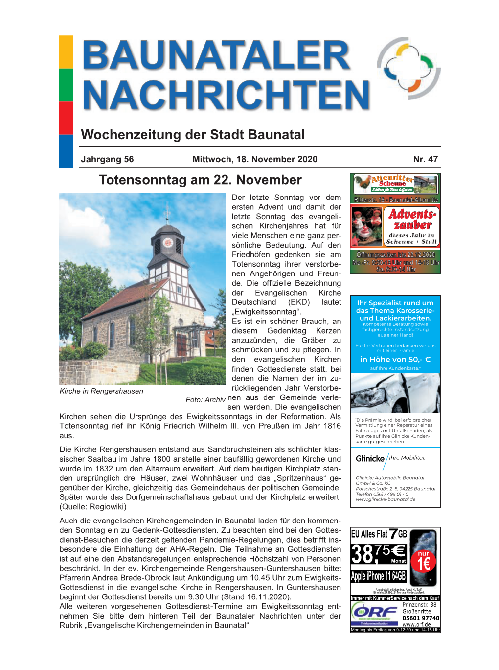 Baunataler Nachrichten