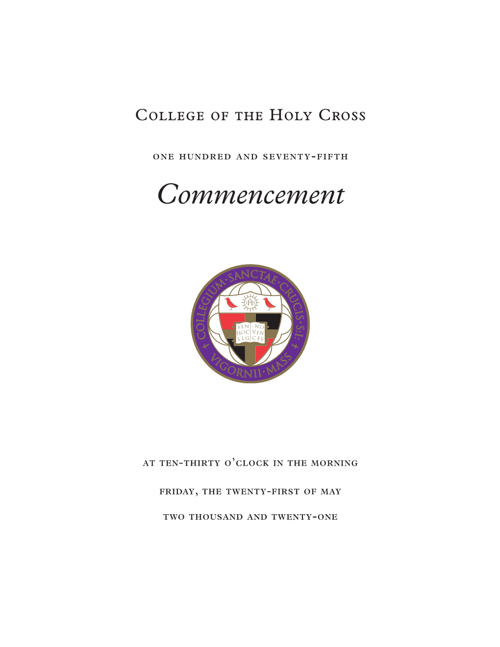 Commencement