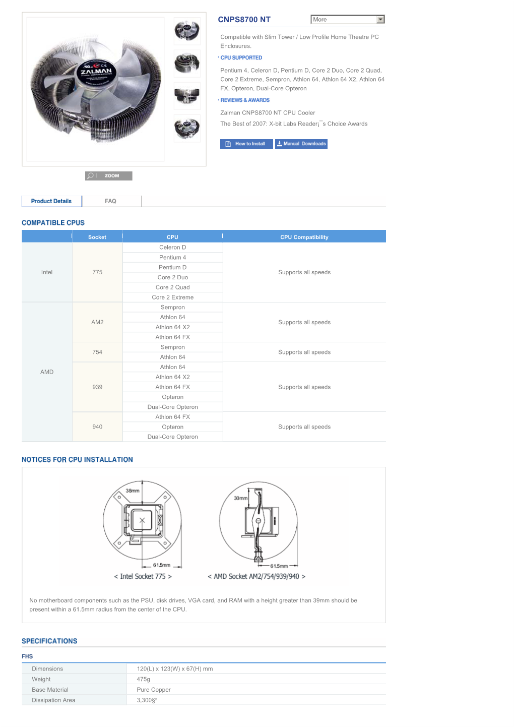 CNPS8700 NT More