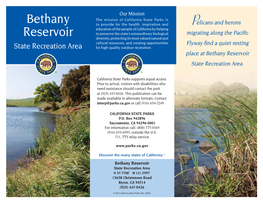 Bethany Reservoir SRA Brochure