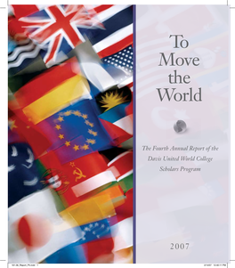 The 2007 Report of the Davis UWC