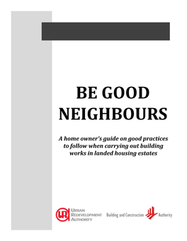 Be Good Neighbours