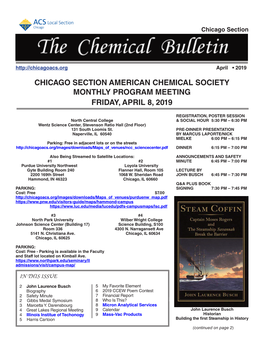 2019 April Chemical Bulletin
