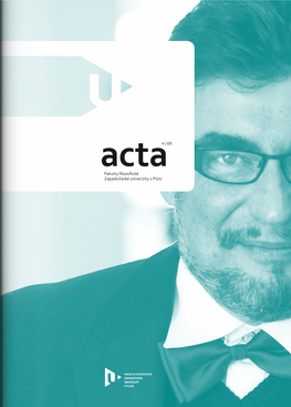 Acta FF ZČU, 2009, Vol. 1