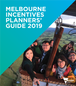 Melbourne Incentives Planners' Guide 2019