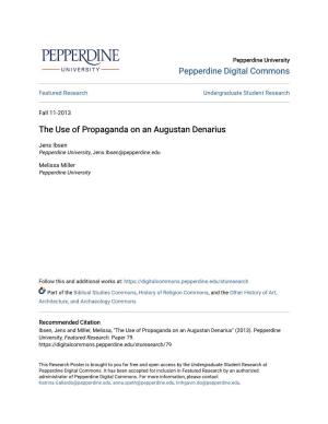 The Use of Propaganda on an Augustan Denarius