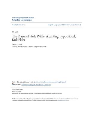 The Prayer of Holy Willie