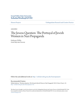 The Portrayal of Jewish Women in Nazi Propaganda