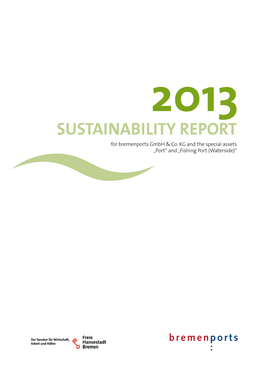 SUSTAINABILITY REPORT for Bremenports Gmbh & Co