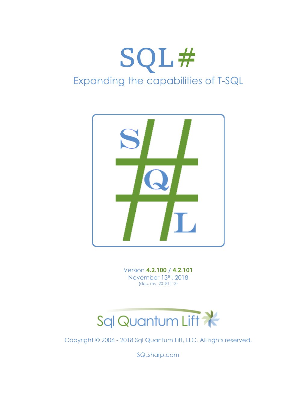 SQL# User Manual