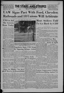 Railroads and 18 Unions Will Arbitrate