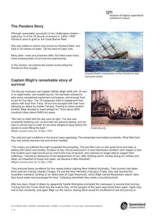 The Story of HMS Pandora