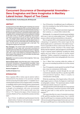 Dens Evaginatus and Dens Invaginatus in Maxillary Lateral Incisor: Report of Two Cases