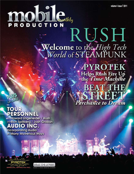 Volume 4 Issue 7 2011 Mobile Production Monthly 1