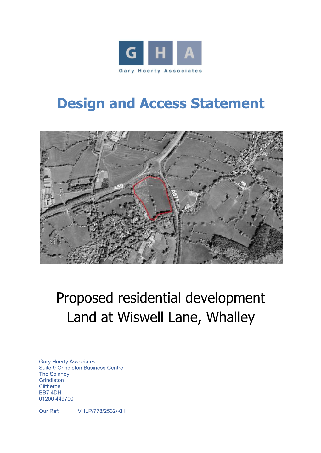 Design and Access Statement Proposed Residential Development