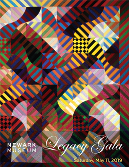 Saturday, May 11, 2019 Newark Museum Legacy Gala 2019 Sponsors