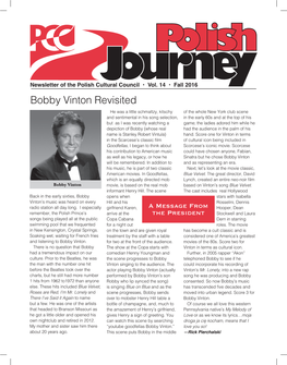 Bobby Vinton Revisited