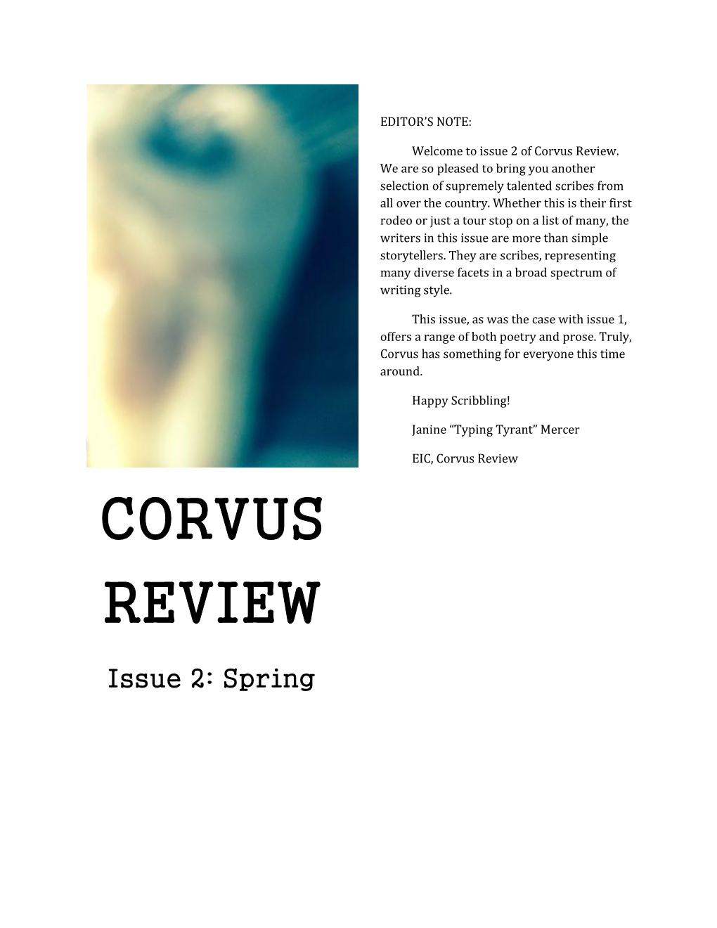 Corvus Review