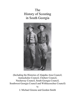 The History of Scouting in South Georgia