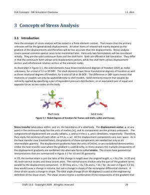 3 Concepts of Stress Analysis