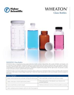 WHEATON® Glass Bottles