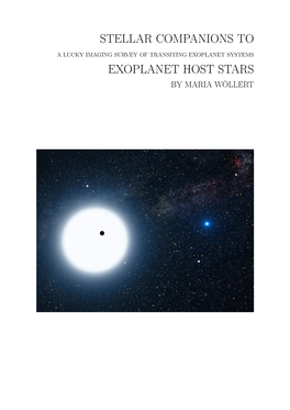 Stellar Companions to Exoplanet Host Stars: a Lucky Imaging Survey of Transiting Exoplanet Systems