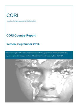 CORI Country Report Yemen, September 2014