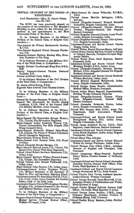 4430 Supplement to the London Gazette, June 28, 1397